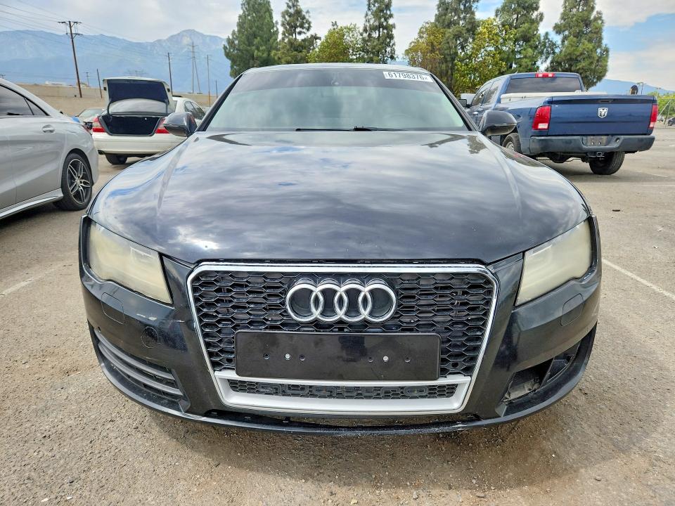 2012 Audi A7 VIN WAUSGAFC5CN002164 COPART salvage auction — FRONT END, Ca - App For Dup Clean Or Ac, sold $700 on 2026-07-25 (photo 5)