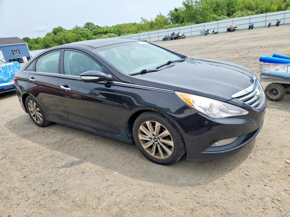 2014 Hyundai Sonata VIN 5NPEC4AC7EH905357 COPART salvage auction — UNDERCARRIAGE, Ma - Certificate Of Title, sold $125 on 2026-07-29 (photo 4)