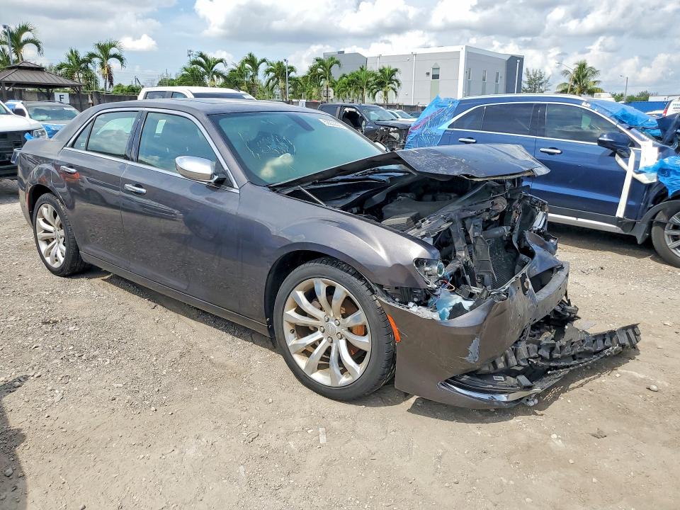 2020 Chrysler 300 VIN 2C3CCAEG4LH102809 COPART salvage auction — FRONT END, Fl - Certificate Of Destruction, sold $2,850 on 2026-07-09 (photo 4)