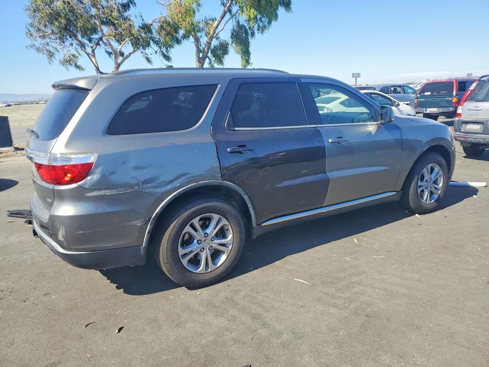 2012 Dodge Durango VIN 1C4SDJDT4CC145035 COPART salvage auction — SIDE, Ca - Salvage Certificate, sold $175 on 2026-07-22 (photo 3)