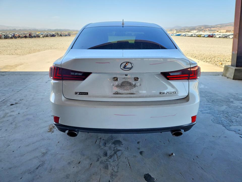 2015 Lexus Is VIN JTHBF1D21F5063613 COPART salvage auction — FRONT END, Ca - Salvage Certificate, sold $3,000 on 2026-07-13 (photo 6)