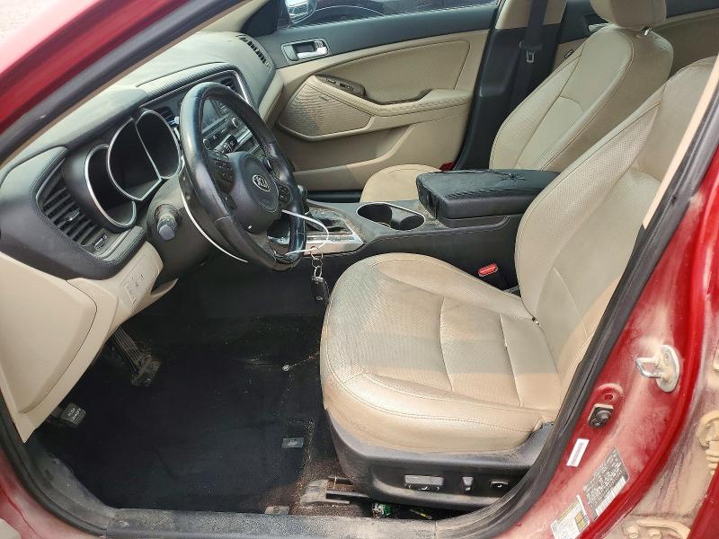 2014 Kia Optima VIN 5XXGN4A75EG313845 COPART salvage auction — MINOR DENT/SCRATCHES, MI - CERTIFICATE OF TITLE, sold $300 on 2026-07-31 (photo 7)
