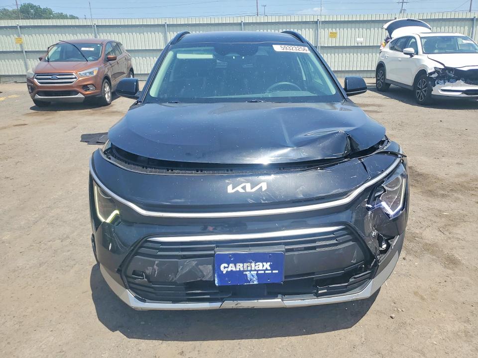 2023 Kia Niro VIN KNDCR3LE7P5060396 COPART salvage auction — FRONT END, Pa - Certificate Of Salvage, sold $7,700 on 2026-08-21 (photo 5)