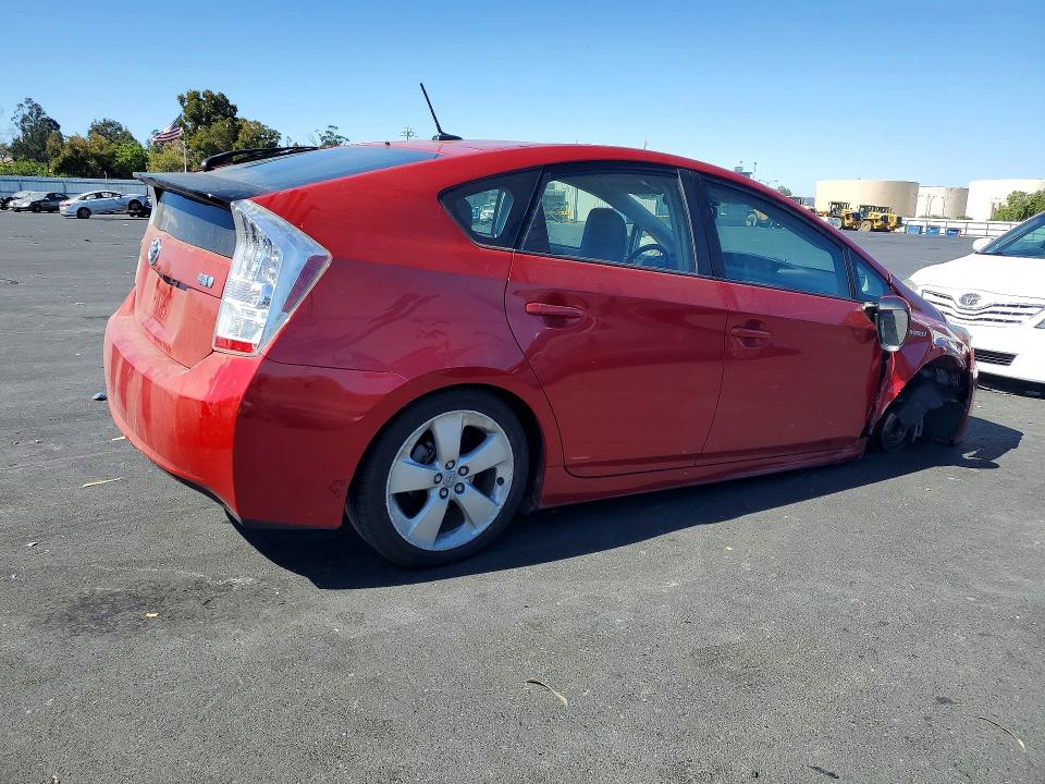 2010 Toyota Prius VIN JTDKN3DU8A0100924 COPART salvage auction — FRONT END, Ca - Salvage Certificate, sold $1,100 on 2026-07-27 (photo 3)