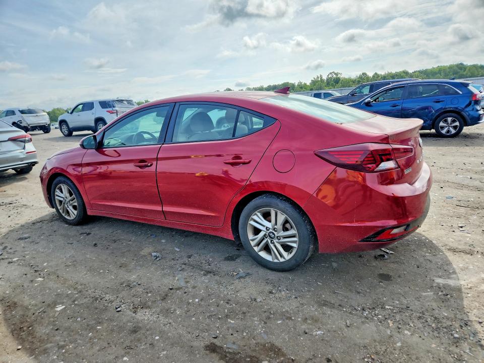2020 Hyundai Elantra VIN KMHD84LF8LU075121 COPART salvage auction — MECHANICAL, Va - Certificate Of Title, sold $1,500 on 2026-07-29 (photo 2)