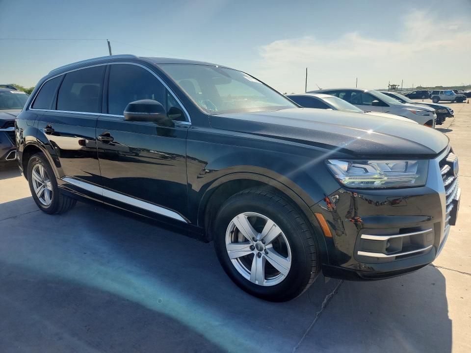 2018 Audi Q7 VIN WA1LHAF74JD014777 COPART salvage auction — FRONT END, Tx - Certificate Of Title (P), sold $6,900 on 2026-07-23 (photo 4)
