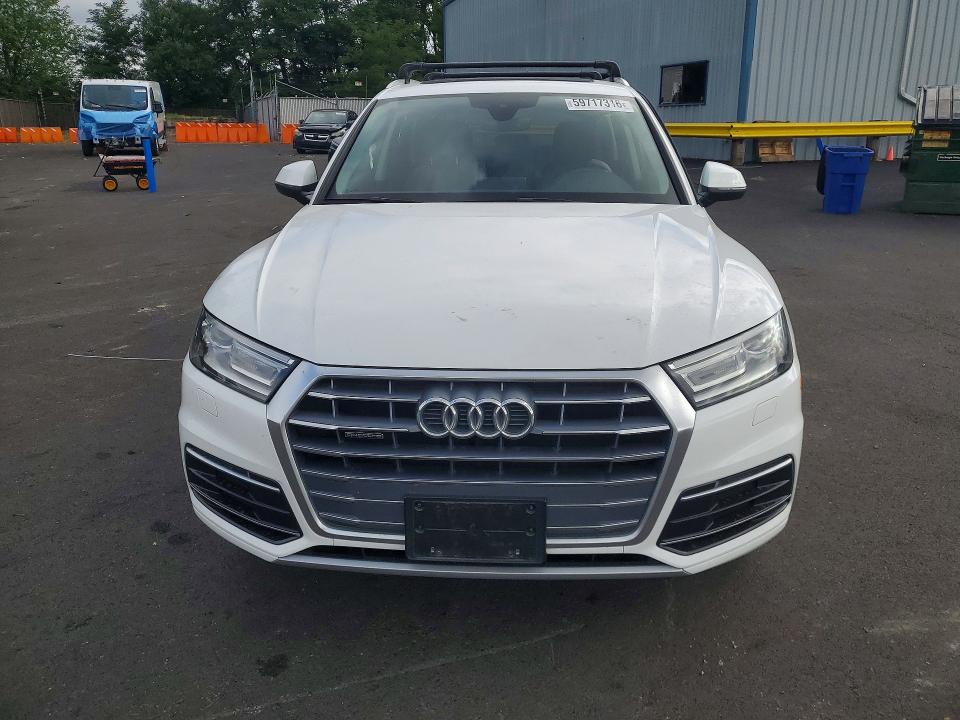 2018 Audi VIN WA1ANAFY4J2202123 COPART salvage auction — SIDE, Or - Salvage Title Certificate, sold $6,800 on 2026-08-17 (photo 5)