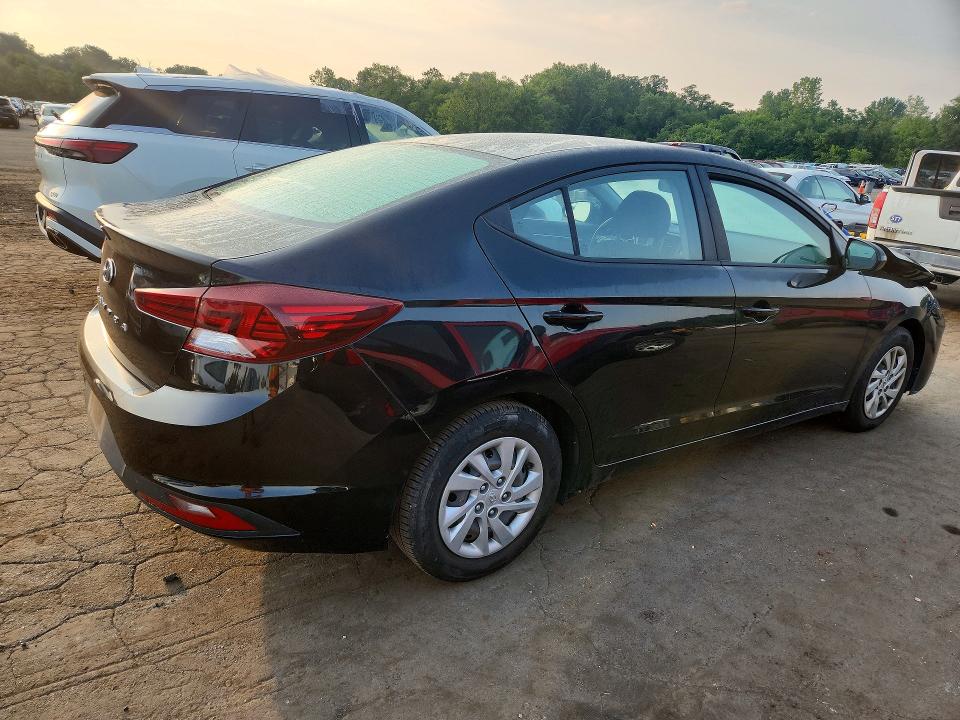 2019 Hyundai Elantra VIN KMHD74LF7KU854995 COPART salvage auction — FRONT END, Ct - Cert Of Title-Salvage, sold $1,800 on 2026-07-31 (photo 3)