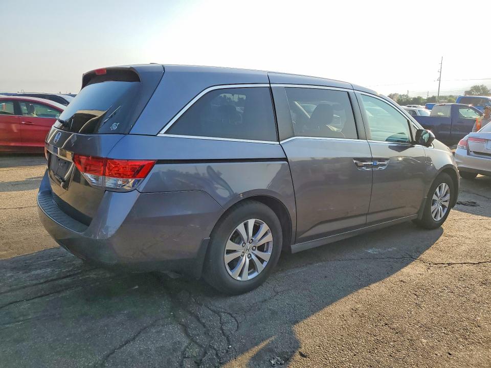 2015 Honda Odyssey VIN 5FNRL5H63FB123015 COPART salvage auction — FRONT END, Co - Public - Salvage Title, sold $7,000 on 2026-07-09 (photo 3)