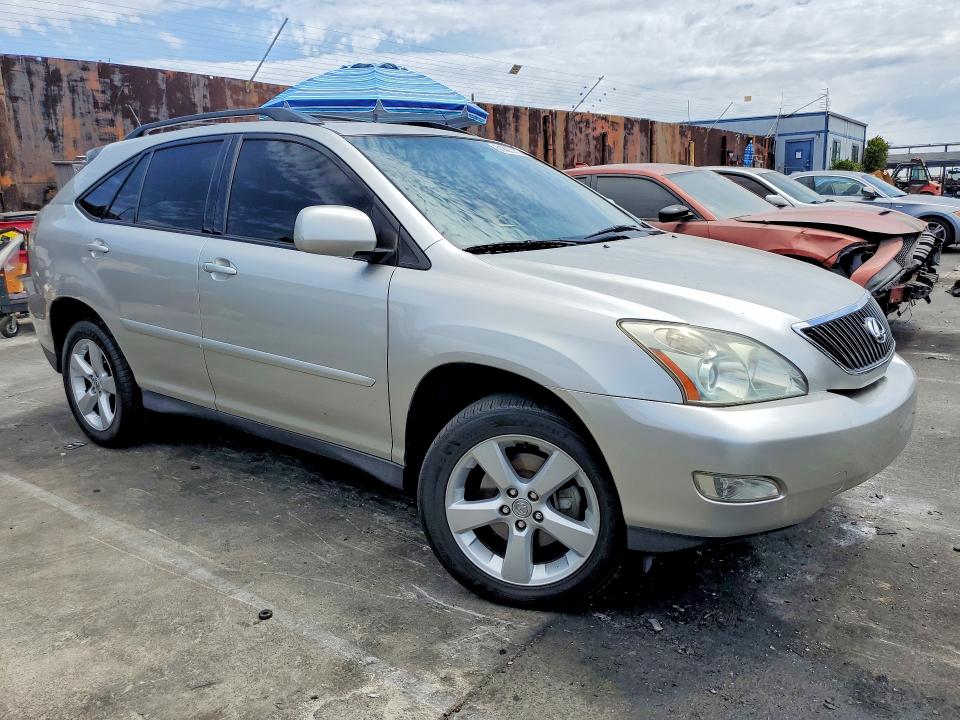 2005 Lexus Rx 330 VIN JTJGA31U150050652 COPART salvage auction — FRONT END, Ca - Dis/Dlr/Exp Only Clean Title, sold $1,200 on 2026-07-29 (photo 4)