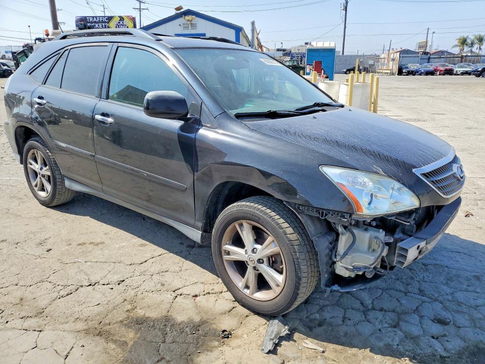 2008 Lexus Rx 400h VIN JTJHW31U782863167 COPART salvage auction — FRONT END, Ca - Salvage Certificate, sold $775 on 2026-07-30 (photo 4)