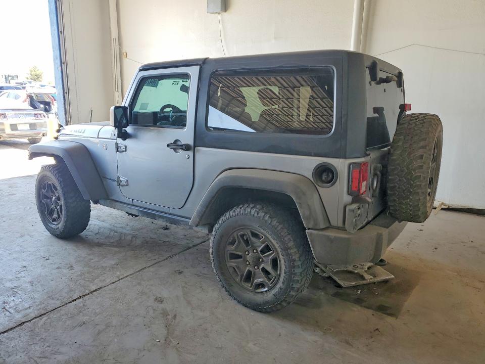 2018 Jeep Wrangler / VIN 1C4AJWAGXJL898204 COPART salvage auction — FRONT END, Tx - Salvage Vehicle Title, sold $6,999 on 2026-08-03 (photo 2)