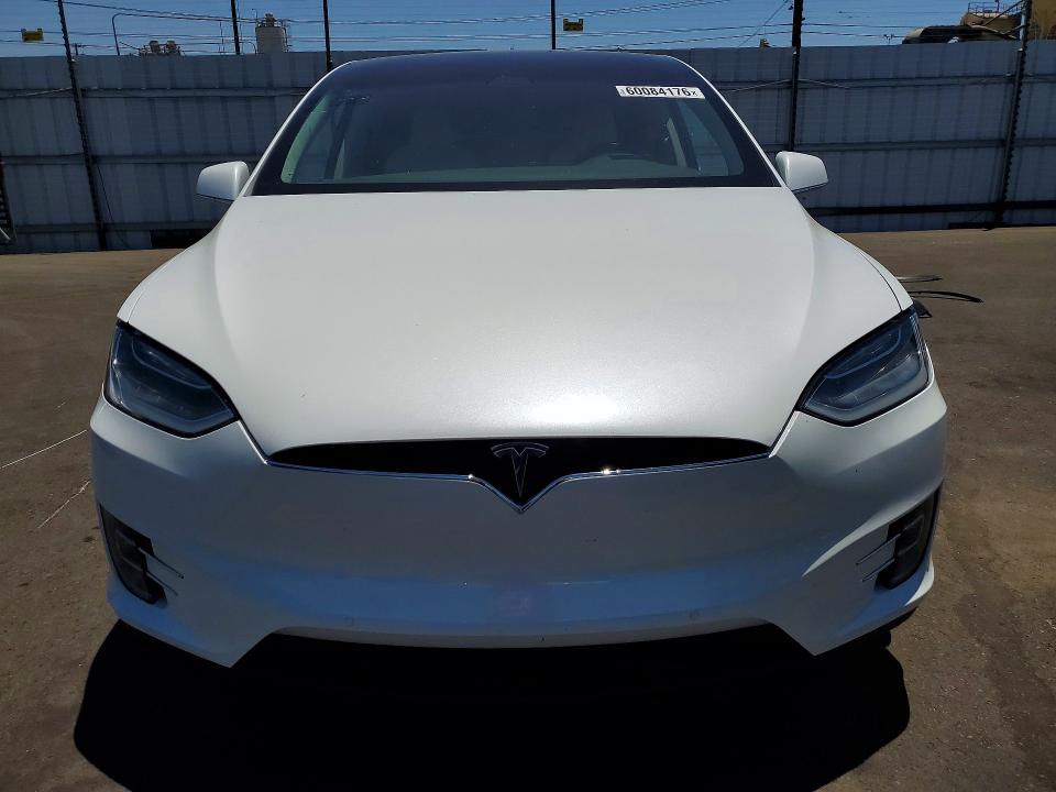 2019 Tesla Model x VIN 5YJXCAE25KF152947 COPART salvage auction — REAR END, Ca - Salvage Certificate, sold $12,900 on 2026-07-22 (photo 5)