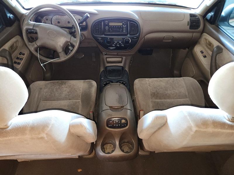 2002 Toyota Sequoia VIN 5TDZT34A02S073128 COPART salvage auction — FRONT END, Az - Cert Of Title - Salvage, sold $500 on 2026-07-22 (photo 8)
