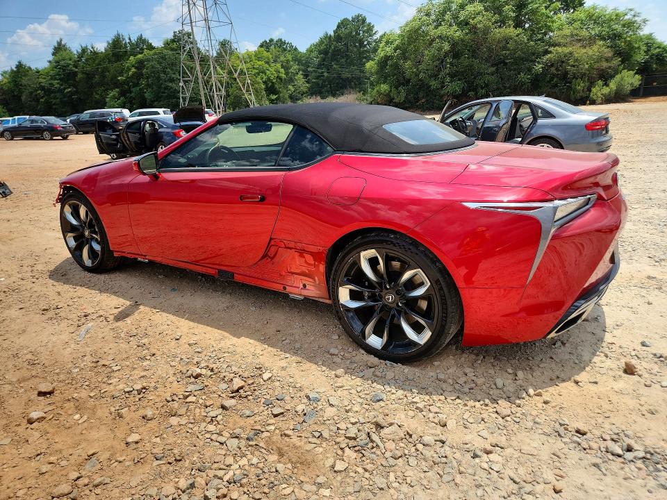 2024 Lexus Lc VIN JTHMPAAY7RA108998 COPART salvage auction — FRONT END, Nc - Salvage Certificate Of Title, sold $20,300 on 2026-07-27 (photo 2)