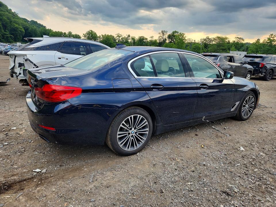 2019 BMW 5er VIN WBAJE7C52KWW38141 COPART salvage auction — ROOF, NY - MV-907A SALVAGE CERTIFICATE, sold $8,100 on 2026-07-23 (photo 3)