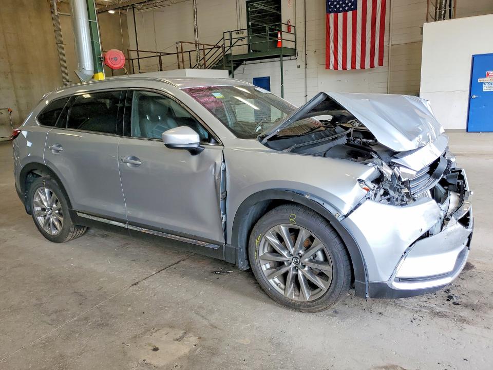 2018 Mazda Cx-9 VIN JM3TCBDY9J0210749 COPART salvage auction — FRONT END, Salvage Title, sold $550 on 2026-07-23 (photo 4)