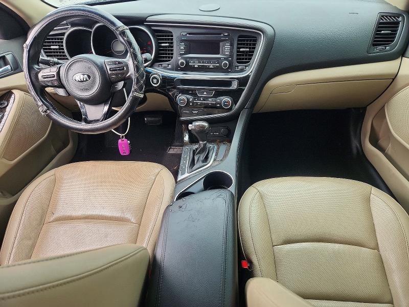 2014 Kia Optima VIN 5XXGN4A74EG291028 COPART salvage auction — MINOR DENT/SCRATCHES, LA - CERTIFICATE OF TITLE (P), sold $3,000 on 2026-07-29 (photo 8)