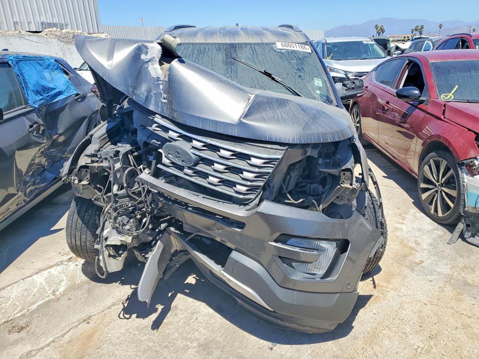 2017 Ford Explorer VIN 1FM5K8F89HGD99968 COPART salvage auction — FRONT END, Ca - Certificate Of Title, sold $1,650 on 2026-09-01 (photo 5)