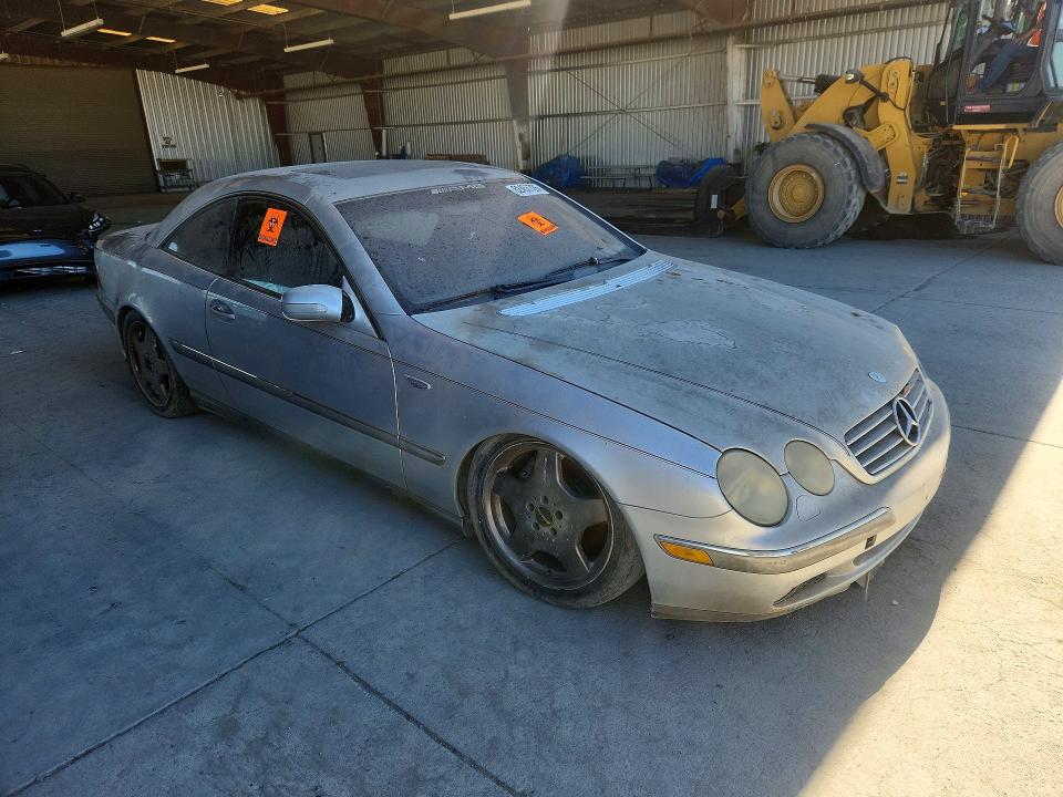 2000 Mercedes-benz Cl-class VIN WDBPJ75J7YA002337 COPART salvage auction — FRONT END, Ca - Dis/Dlr/Exp Only Clean Title, sold $150 on 2026-07-30 (photo 4)