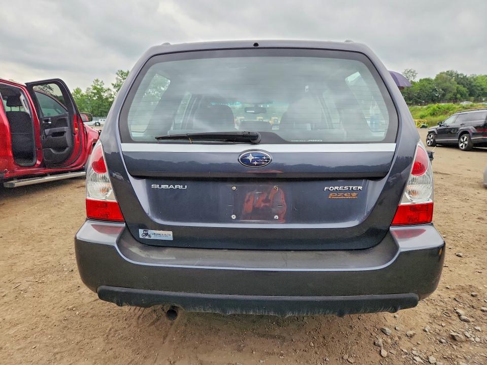 2008 Subaru Forester VIN JF1SG656X8H704939 COPART salvage auction — MINOR DENT/SCRATCHES, NY - CERTIFICATE OF TITLE, sold $325 on 2026-07-28 (photo 6)
