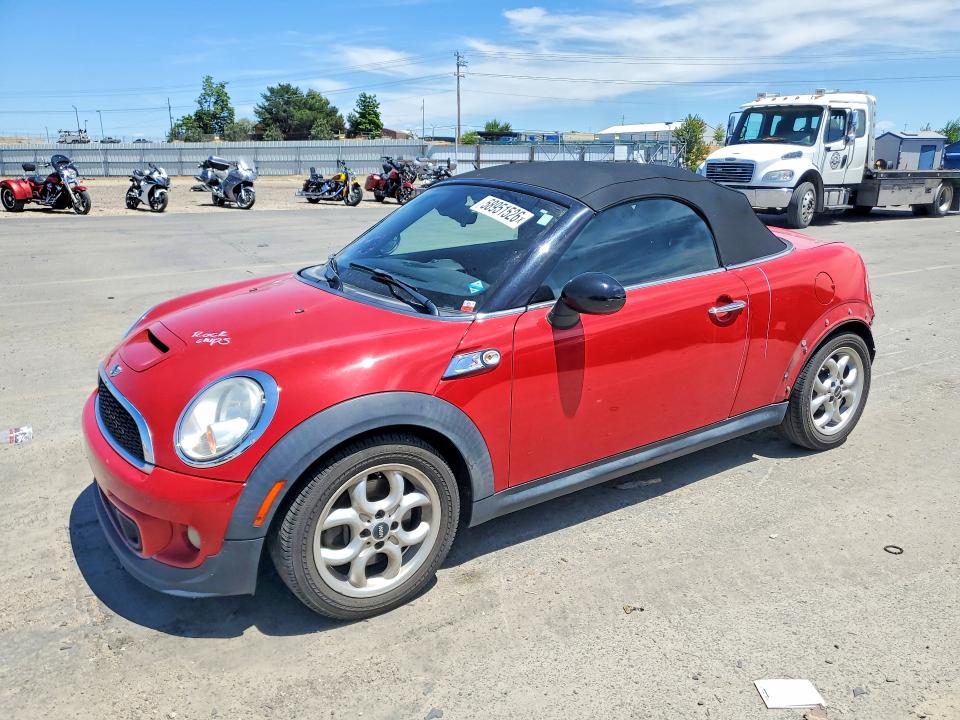 2012 Mini VIN WMWSY3C59CT144253 COPART salvage auction — REAR END, ID - SALVAGE CERTIFICATE OF TITLE, sold $1,550 on 2026-08-13 (photo 1)