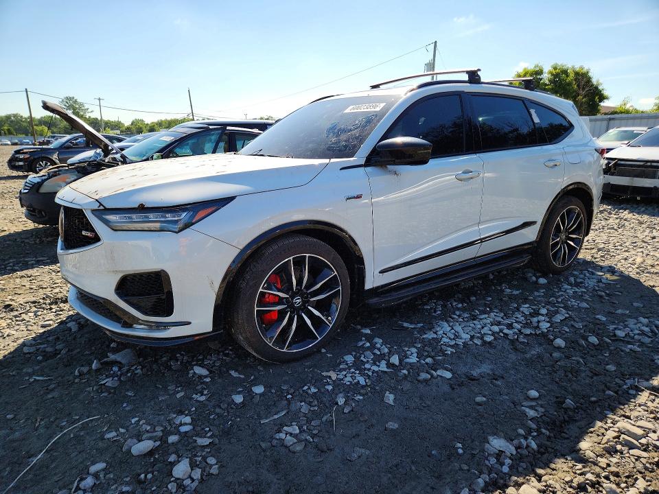 2022 Acura Mdx VIN 5J8YD8H8XNL005391 COPART salvage auction — VANDALISM, Salvage Title, sold $8,200 on 2026-07-27 (photo 1)