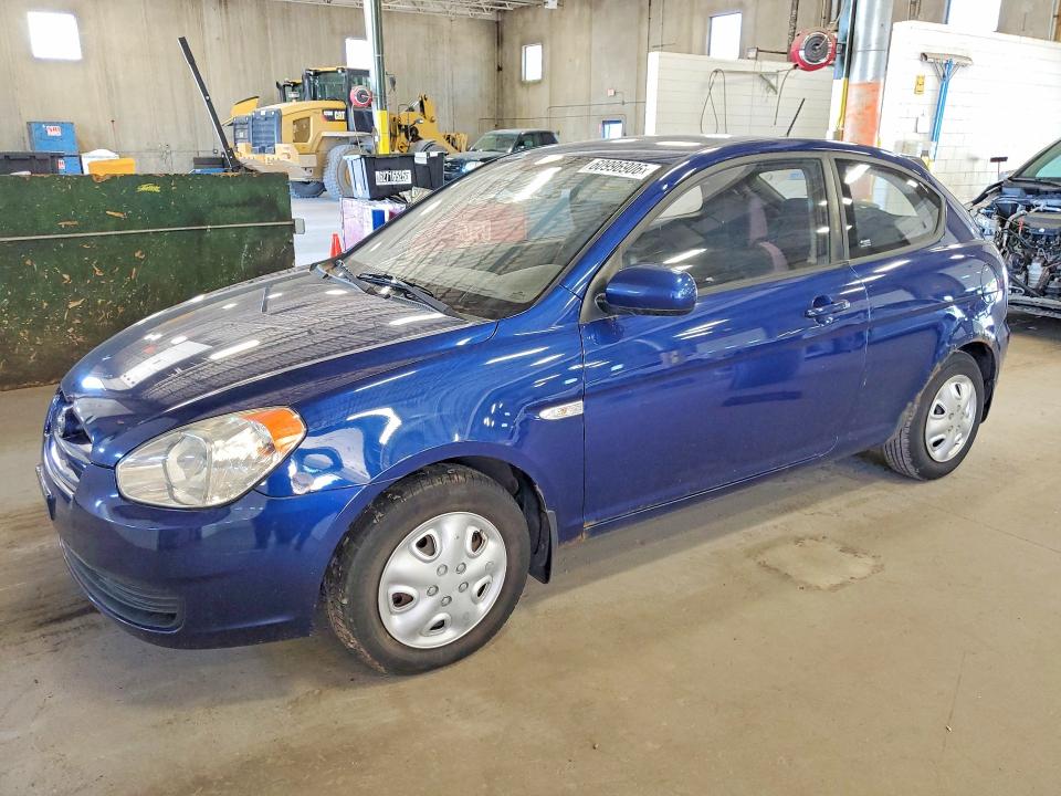 2010 Hyundai Accent VIN KMHCM3AC3AU158124 COPART salvage auction — MECHANICAL, Mn - Certificate Of Title, sold $375 on 2026-07-16 (photo 1)