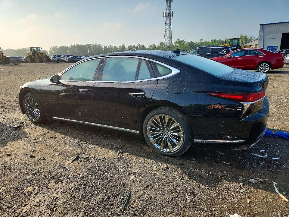 2018 Lexus Ls VIN JTHC51FF3J5003073 COPART salvage auction — WATER/FLOOD, Nj - Cert Of Title-Salvage Flood, sold $300 on 2026-07-29 (photo 2)