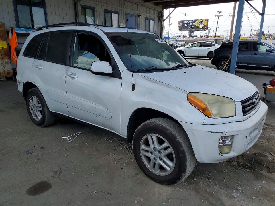 2002 Toyota Rav4 VIN JTEGH20V320041736 COPART salvage auction — REAR END, CA - SALVAGE CERTIFICATE, sold $1,200 on 2026-07-30 (photo 4)