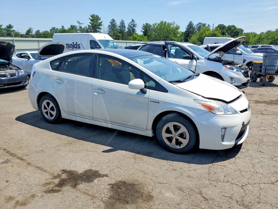 2015 Toyota Prius VIN JTDKN3DU5F1908147 COPART salvage auction — FRONT END, Pa - Certificate Of Salvage, sold $3,200 on 2026-07-31 (photo 4)