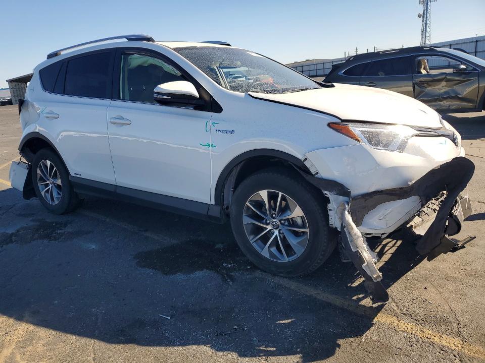 2016 Toyota VIN JTMRJREV9GD044191 COPART salvage auction — REAR END, Ca - Salvage Certificate, sold $2,100 on 2026-07-23 (photo 4)