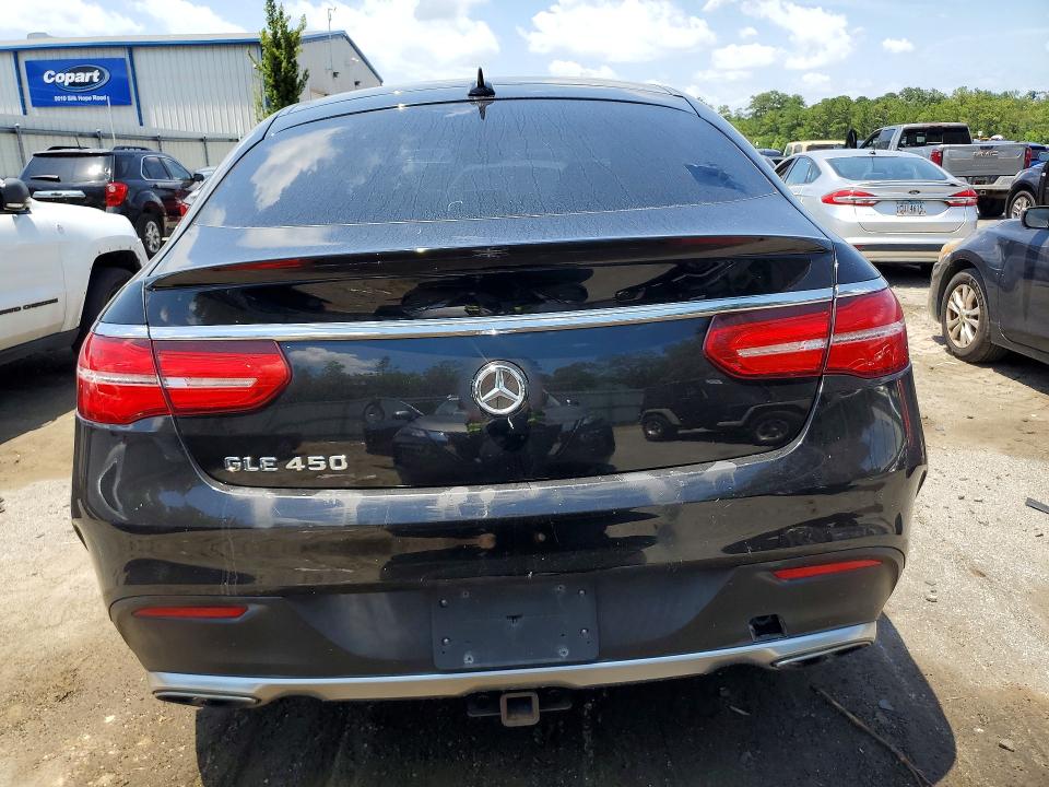 2016 Mercedes-benz Gle VIN 4JGED6EB9GA019394 COPART salvage auction — NORMAL WEAR, Sc - Certificate Of Title (P), sold $19,500 on 2026-08-22 (photo 6)