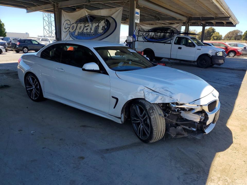2015 BMW VIN WBA3T3C5XFP738544 COPART salvage auction — FRONT END, Salvage Title, sold $15 on 2026-08-11 (photo 4)
