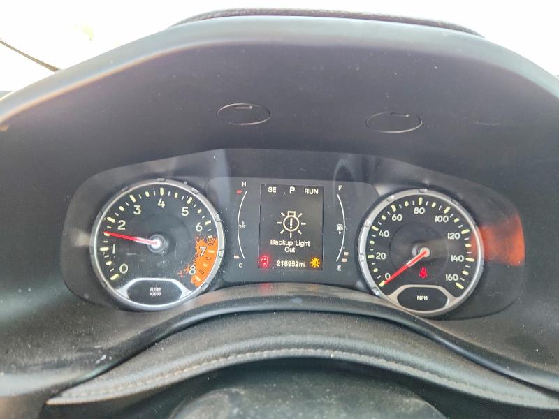 2016 Jeep Renegade VIN ZACCJBBT8GPD60442 COPART salvage auction — FRONT END, Co - Public - Salvage Title, sold $1,350 on 2026-07-15 (photo 9)