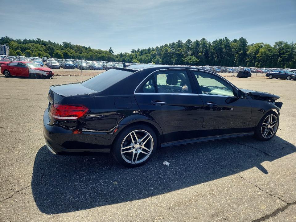 2015 Mercedes-benz E-klasse VIN WDDHF8JB0FB133635 COPART salvage auction — FRONT END, Ma - Cert Of Title-Reconstrctd Coll, sold $1,200 on 2026-07-28 (photo 3)