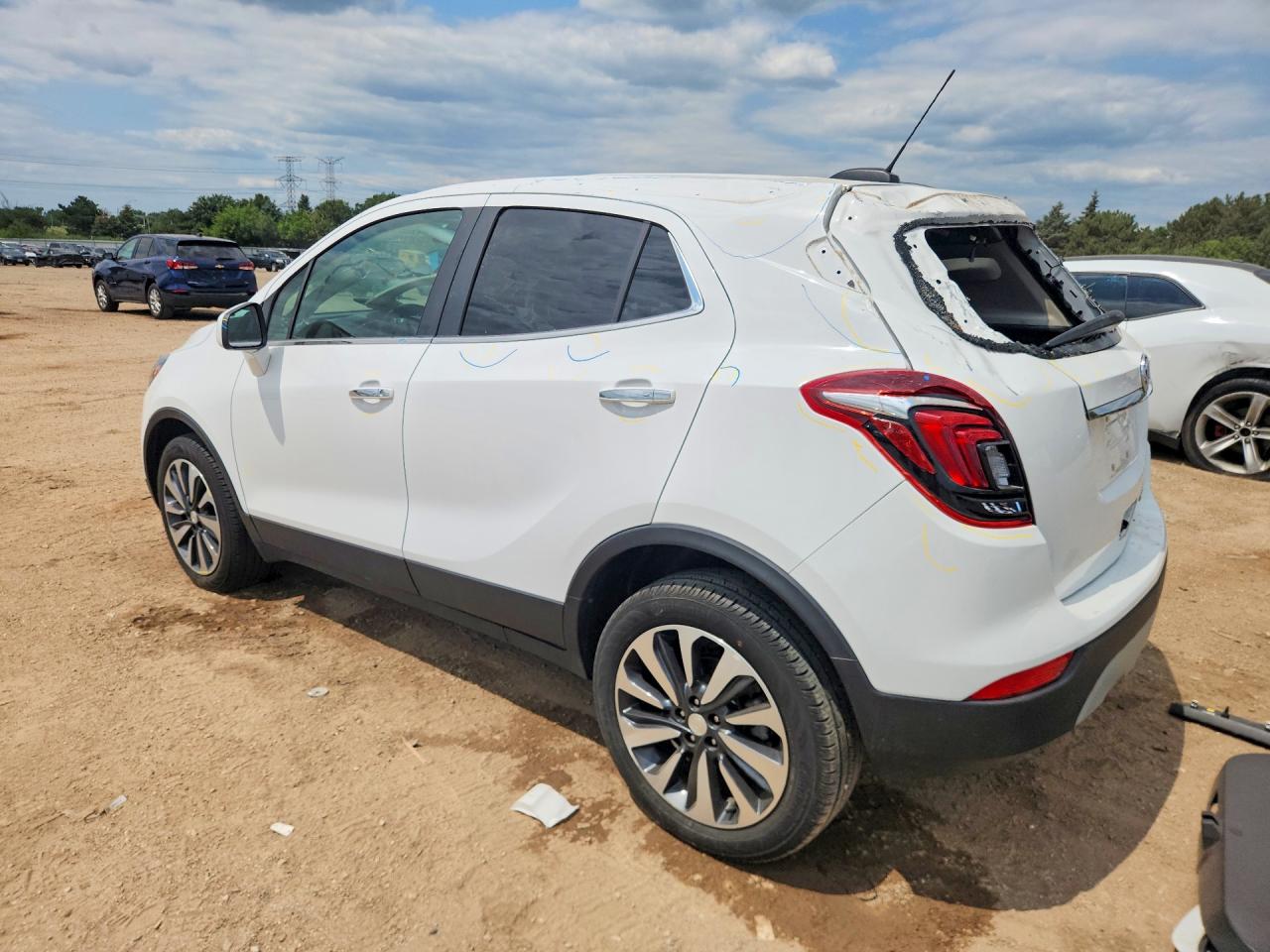 2021 Buick Encore VIN KL4CJASB4MB317833 COPART salvage auction — Hail, IL - SALVAGE CERTIFICATE, sold $3,850 on 2026-09-08 (photo 2)