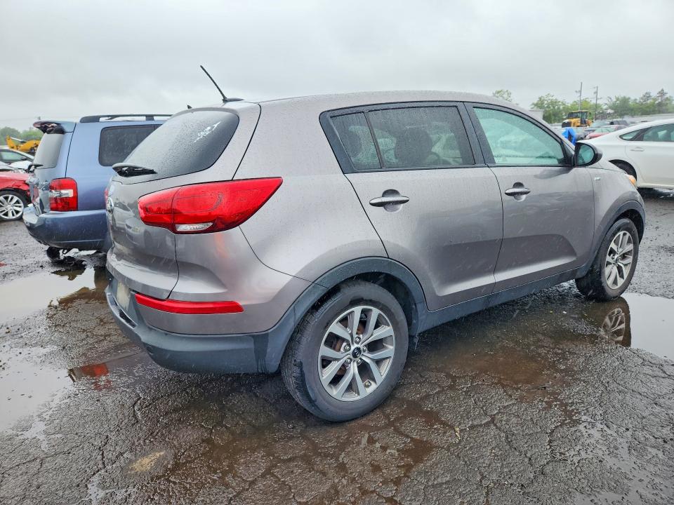 2014 Kia Sportage VIN KNDPBCAC8E7628017 COPART salvage auction — VANDALISM, Ct - Cert Of Title-Salvage, sold $1,475 on 2026-07-24 (photo 3)