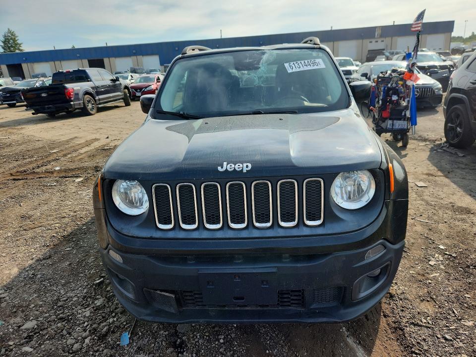 2015 Jeep Renegade VIN ZACCJBBT8FPC45841 COPART salvage auction — REAR END, MI - CERTIFICATE OF TITLE, sold $1,125 on 2026-07-28 (photo 5)