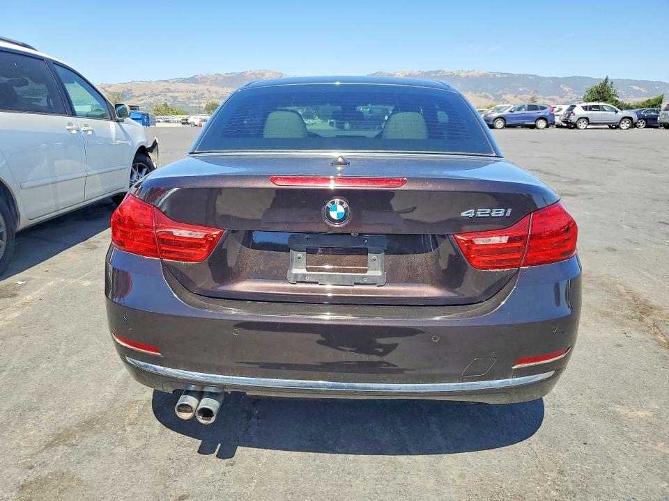 2016 BMW 4er VIN WBA3V7C50G5A26626 COPART salvage auction — MINOR DENT/SCRATCHES, Ca - Dis/Dlr/Exp Only Clean Title, sold $7,900 on 2026-07-14 (photo 6)