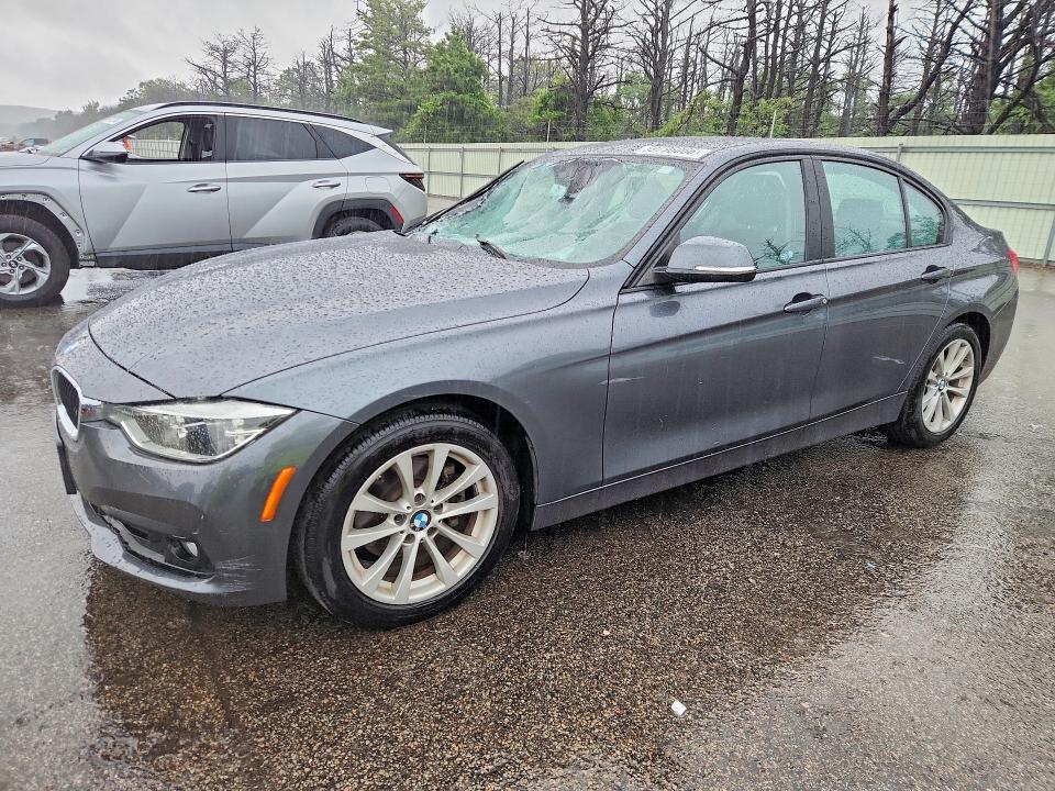 2018 BMW 3er VIN WBA8A3C51JA488473 COPART salvage auction — ROOF, Ny - Mv-907A Salvage Certificate, sold $3,400 on 2026-07-13 (photo 1)