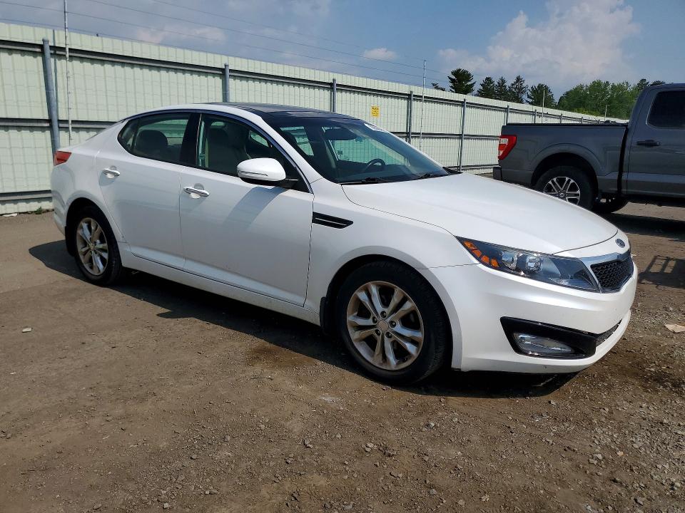 2012 Kia Optima VIN 5XXGN4A76CG041142 COPART salvage auction — REAR END, Pa - Certificate Of Salvage, sold $1,250 on 2026-07-17 (photo 4)