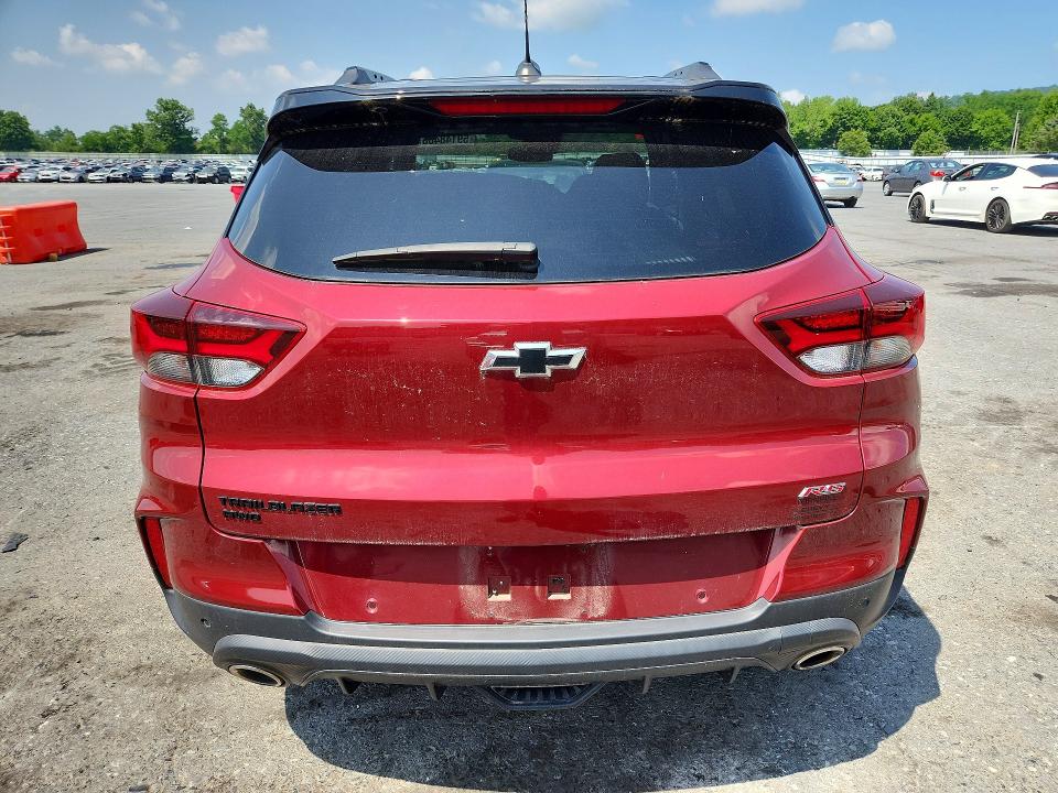 2023 Chevrolet Trailblazer VIN KL79MUSL5PB039107 COPART salvage auction — FRONT END, Pa - Certificate Of Salvage, sold $10,200 on 2026-07-14 (photo 6)