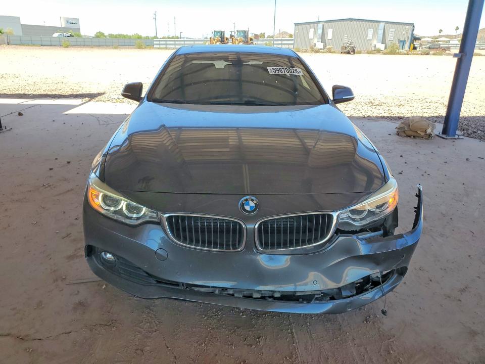 2015 BMW 4er VIN WBA3N9C5XFK247840 COPART salvage auction — FRONT END, Az - Cert Of Title - Salvage, sold $3,950 on 2026-07-28 (photo 5)