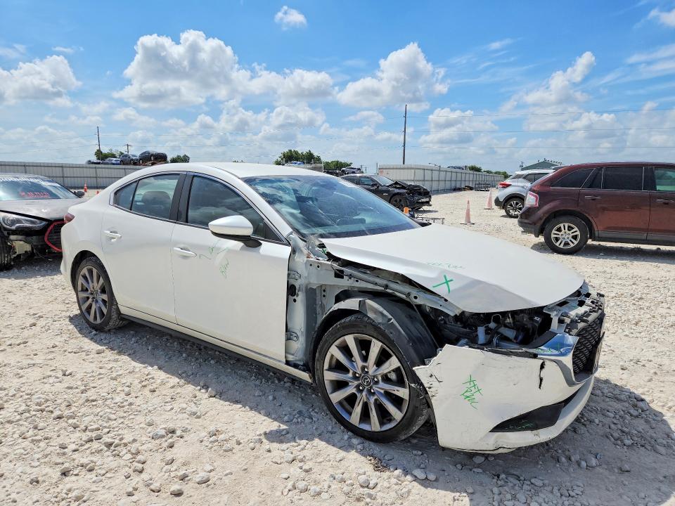 2021 Mazda VIN JM1BPABLXM1319598 COPART salvage auction — FRONT END, Tx - Salvage Vehicle Title, sold $3,250 on 2026-07-16 (photo 4)