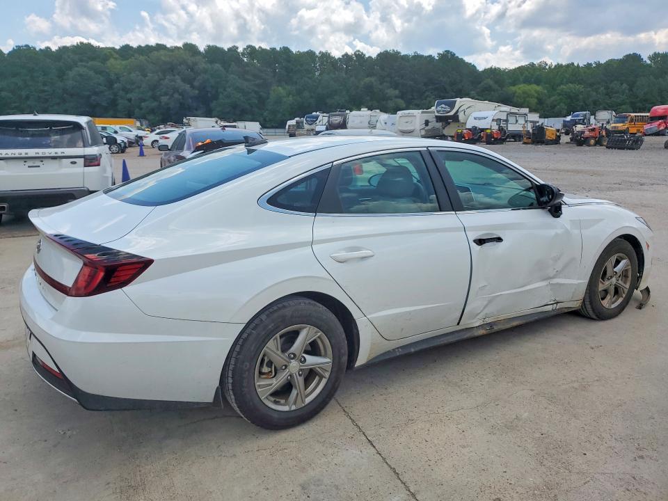 2022 Hyundai Sonata VIN 5NPEG4JA1NH135465 COPART salvage auction — FRONT END, Ms - Cert Of Title-Salvaged, sold $4,300 on 2026-07-17 (photo 3)