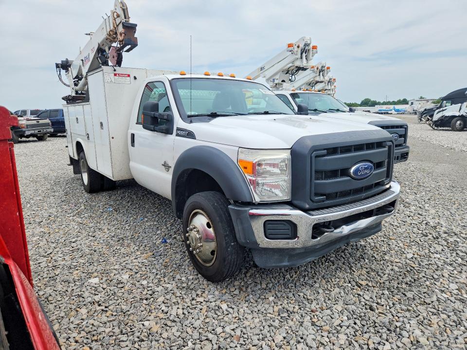 2015 Ford F-550 super duty VIN 1FDUF5GT8FEC17042 COPART salvage auction — FRONT END, Ky - Certificate Of Title, sold $19,600 on 2026-08-06 (photo 4)
