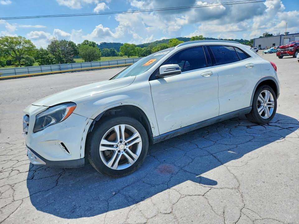 2015 Mercedes-benz Gla-klasse VIN WDCTG4GB4FJ136653 COPART salvage auction — STRIPPED, Tn - Certificate Of Title, sold $3,050 on 2026-07-29 (photo 1)