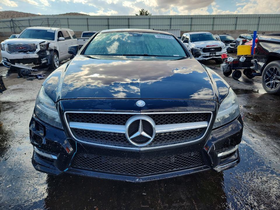 2013 Mercedes-benz Cls-class VIN WDDLJ7DB4DA058732 COPART salvage auction — FRONT END, Nm - Cert Of Title-Salvage, sold $600 on 2026-07-30 (photo 5)