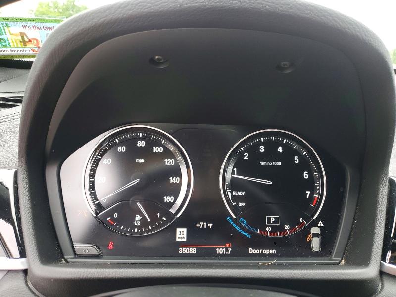 2020 BMW X1 VIN WBXJG9C00L5P85050 COPART salvage auction — ROOF, NY - MV-907A SALVAGE CERTIFICATE, sold $350 on 2026-07-21 (photo 9)